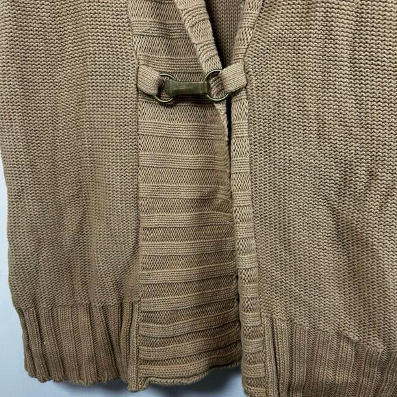 Lauren Ralph Lauren Shawl-Collar Cardigan Sweater Vest Linen Cotton Women’s XL - Picture 6 of 11